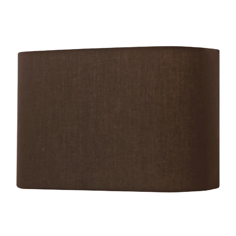 sulion Pantalla rectangular BASIC marrón para aplique de 30x10x20cm |Sulion