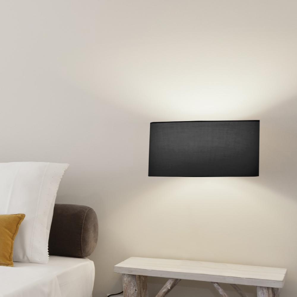 Sulion Pantalla Rectangular BASIC Negra Para Aplique De 30x10x20cm |Sulion