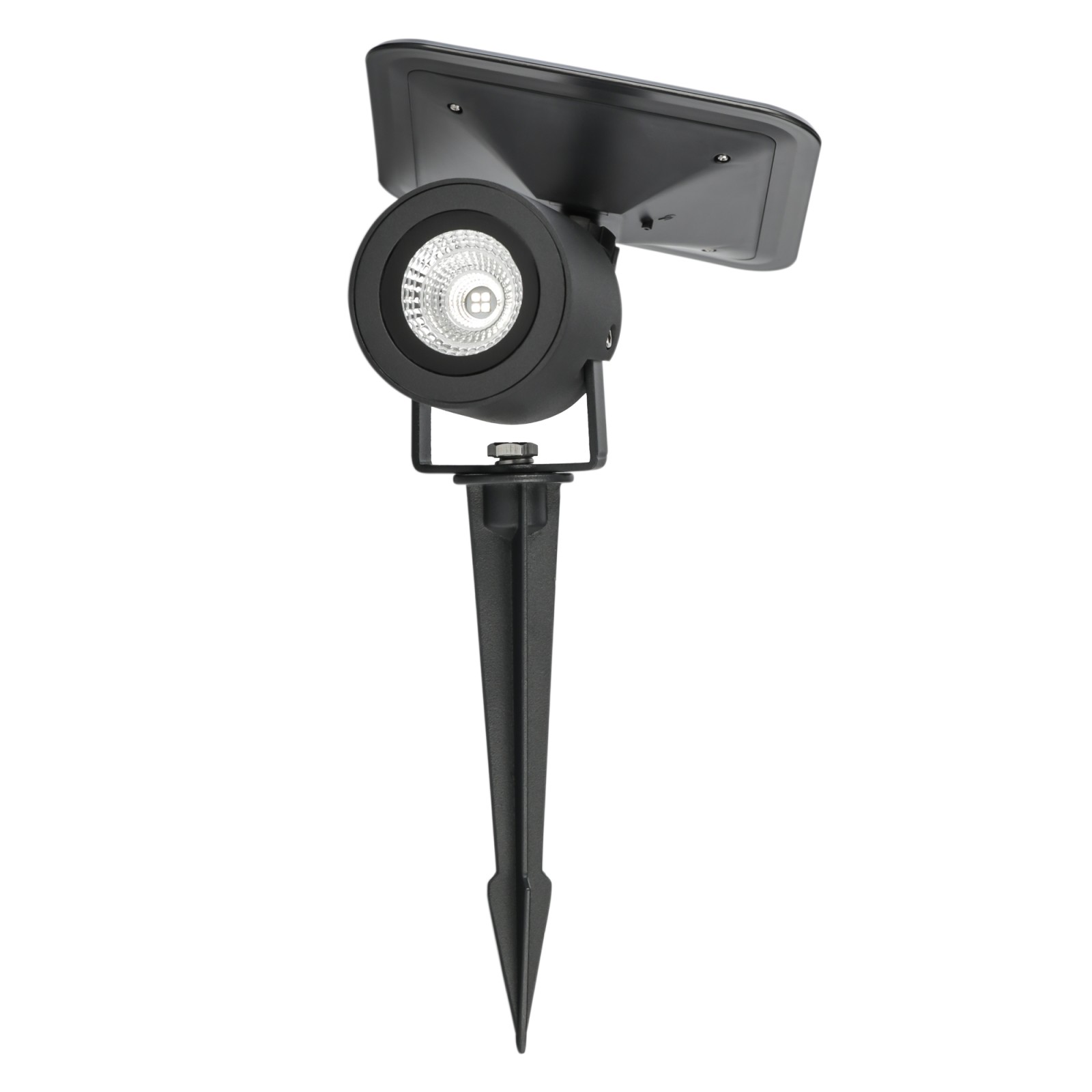 sulion Pincho proyector solar KIPPER LED 5W negro ABS 4000K IP65| Sulion