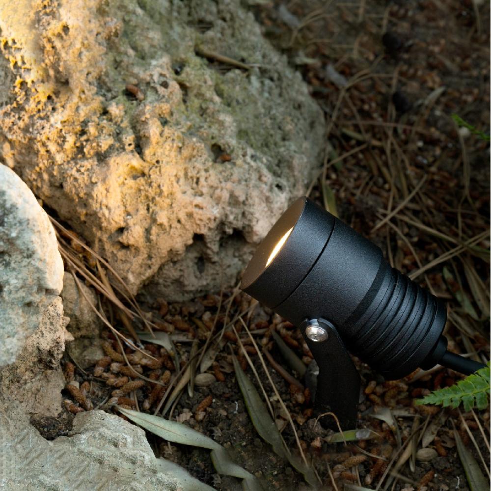 Sulion Pincho Proyector THIN LED 15W Negro 3000K Y ángulo 15° | Sulion