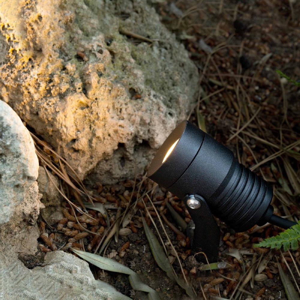 Sulion Pincho Proyector THIN LED 15W Negro 3000K Y ángulo 24° | Sulion