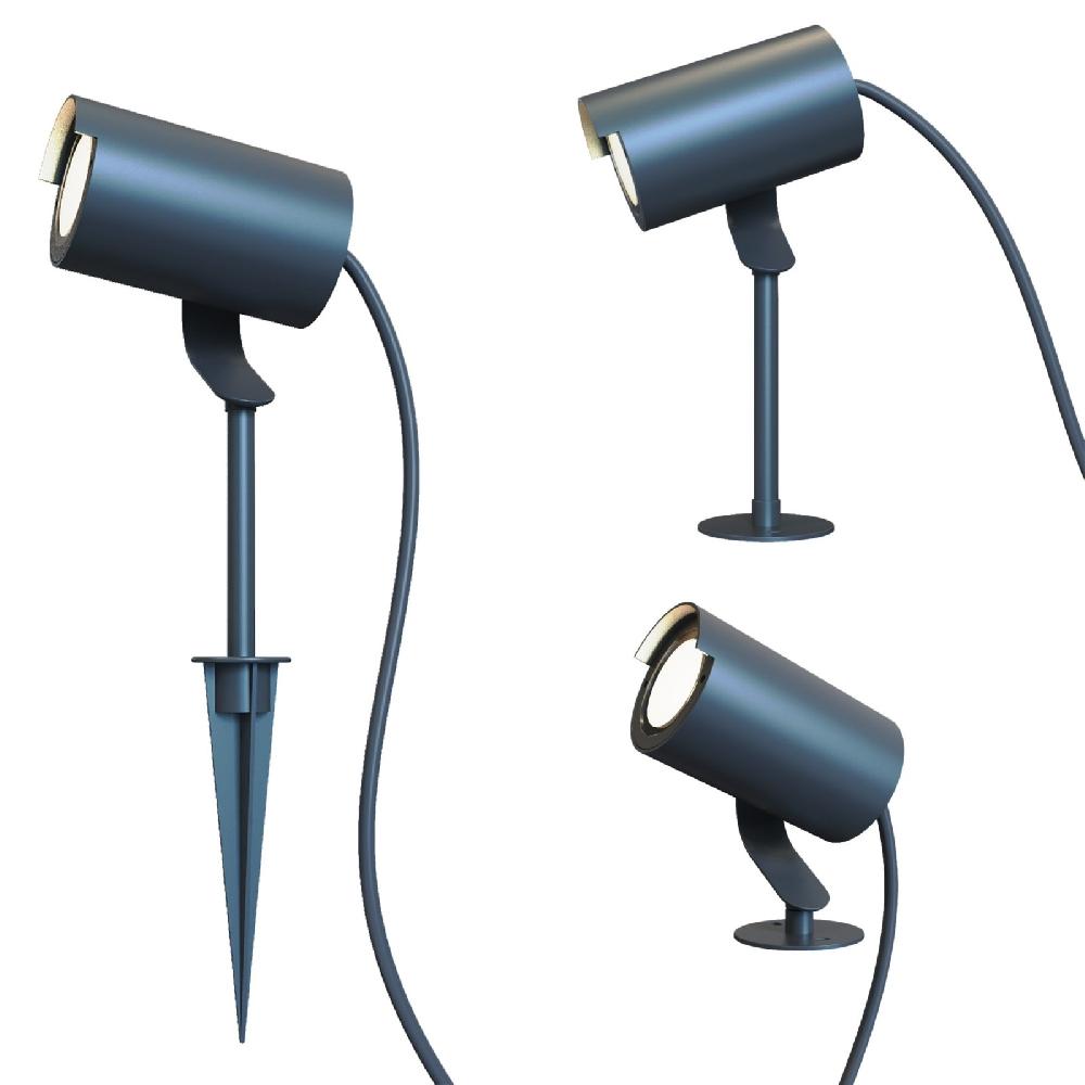 Sulion Pincho Proyector YUKA ESTILO Casquillo GU10 Negro IP65 | Sulion