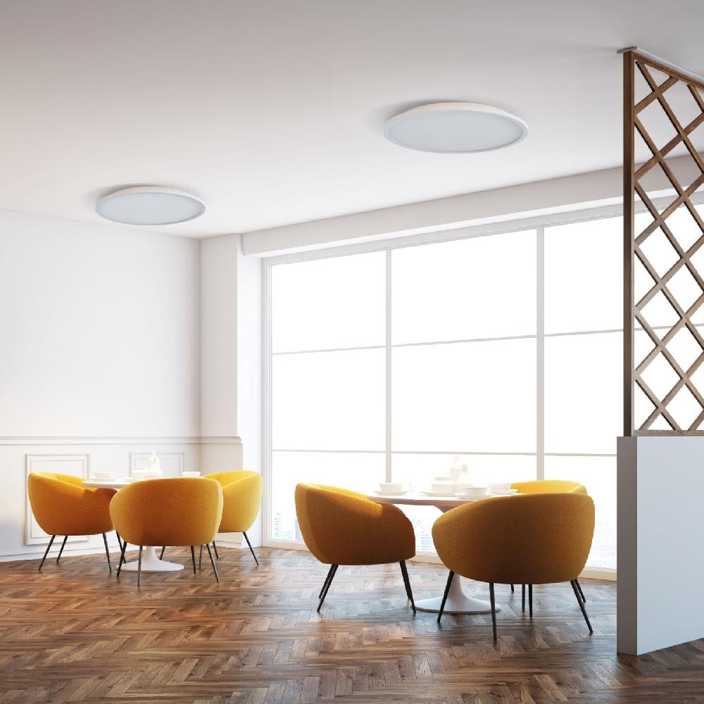 Sulion Plafón ALBA LED 96W Redonda Diámetro 1000mm Blanco Mate | Sulion