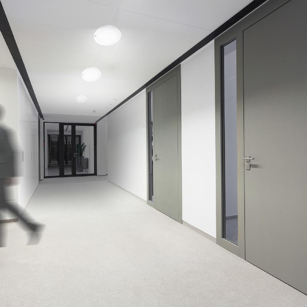 Sulion Plafón CIFO LED 20W Redondo Con Sensor PIR En Blanco Mate | Sulion