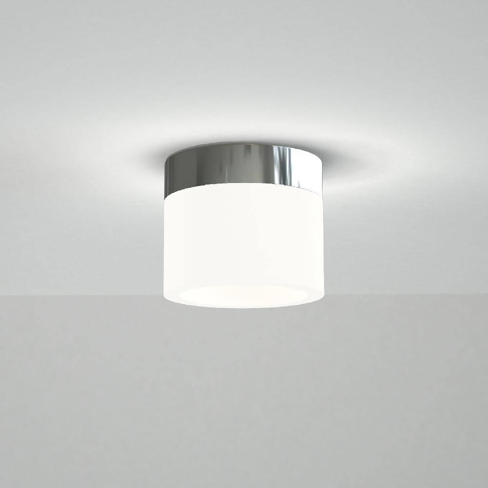 Sulion Plafón CONGO Con Difusor Acrílico Y Acabado Cromo. Ø10cm.LED 6W|Sulion