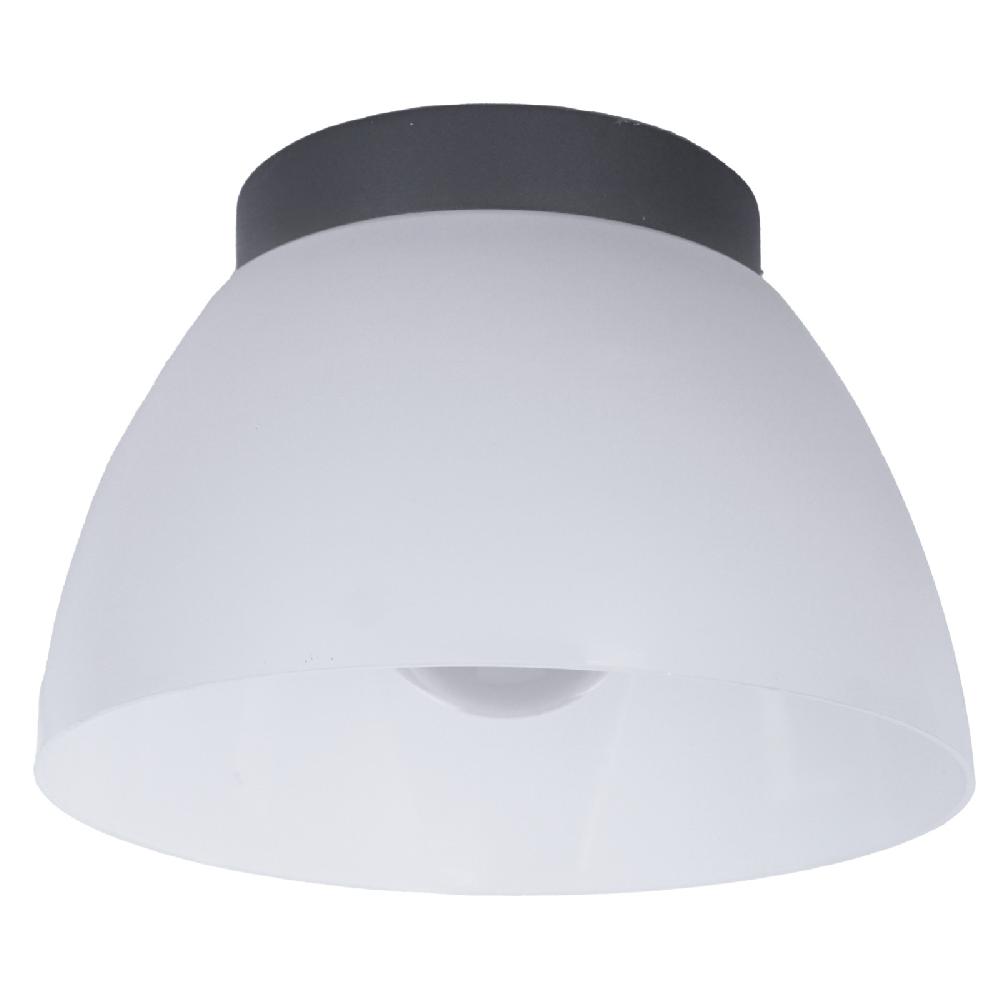 sulion Plafón IP54 LED 7W gris antracita SUKO con pantalla blanca ABS| Sulion