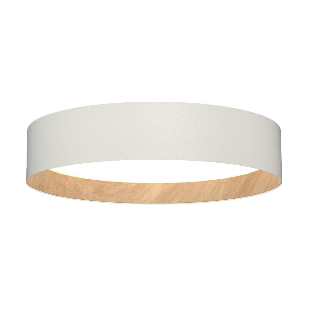 sulion Plafón LOBBY color blanco con interior acabado madera. LED 60W.|Sulion