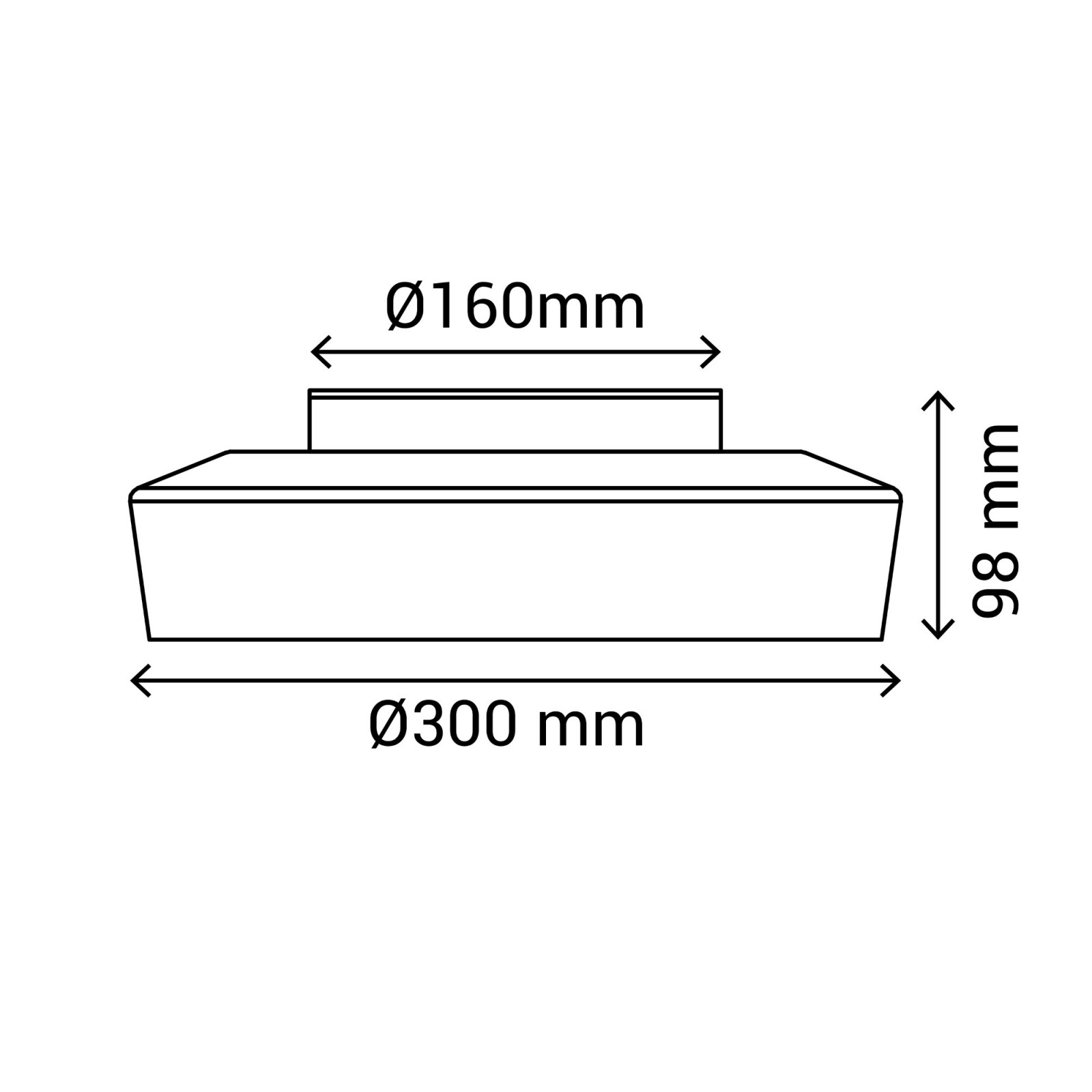 Sulion Plafón NILO. Vidrio Soplado Transparente Y Difusor Opal.LED 12W|Sulion