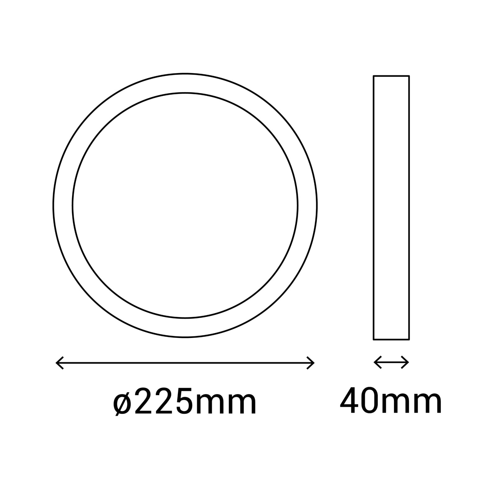 Sulion Plafón SURF Con WiFi LED 18W 22cm Blanco Mate Dimable | Sulion