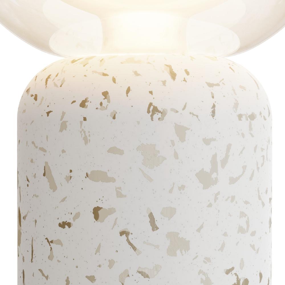 Sulion Sobremesa CANDY. Terrazo Con Difusor De Vidrio Doble. 1xE27/G9 |Sulion