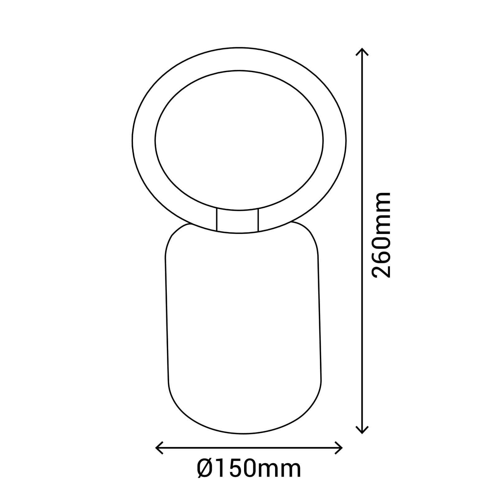 Sulion Sobremesa CANDY. Terrazo Con Difusor De Vidrio Doble. 1xE27/G9 |Sulion