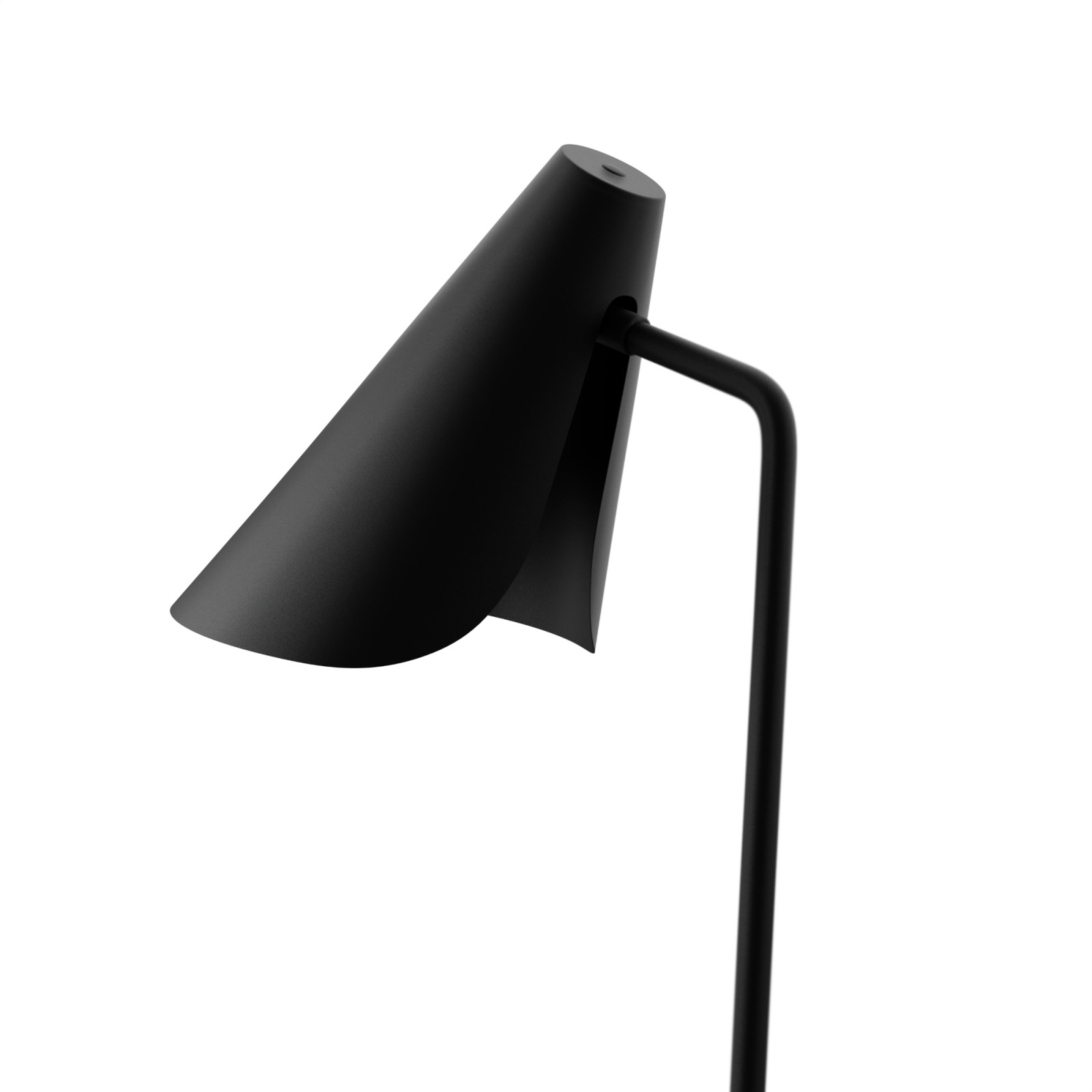 Sulion Sobremesa LISBOA. Metal Negro Arenado Y Tulipa Orientable.1xE27|Sulion