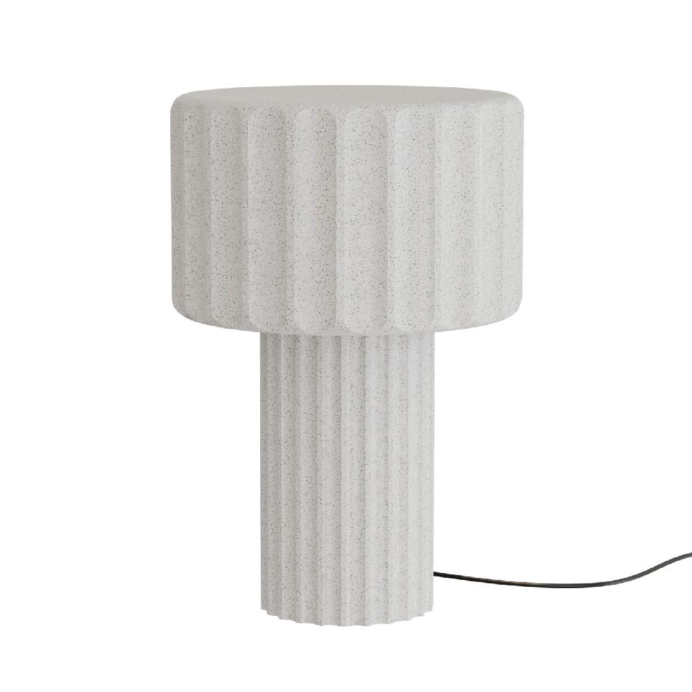 Sulion Sobremesa OLIMPIA. Hormigón Blanco. 2xE27 |Sulion