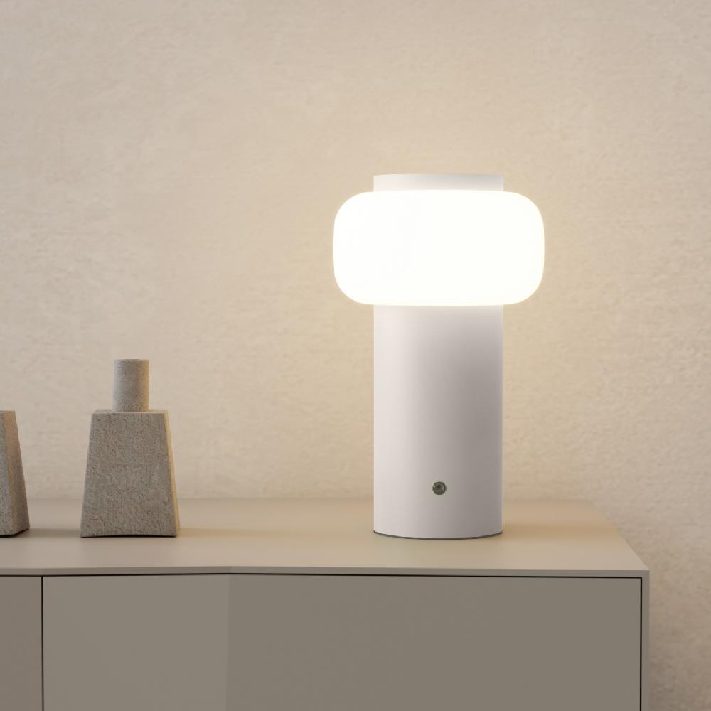 Sulion Sobremesa Portátil MIMO LED 2W Color Gris Cálido Con IP44 | Sulion