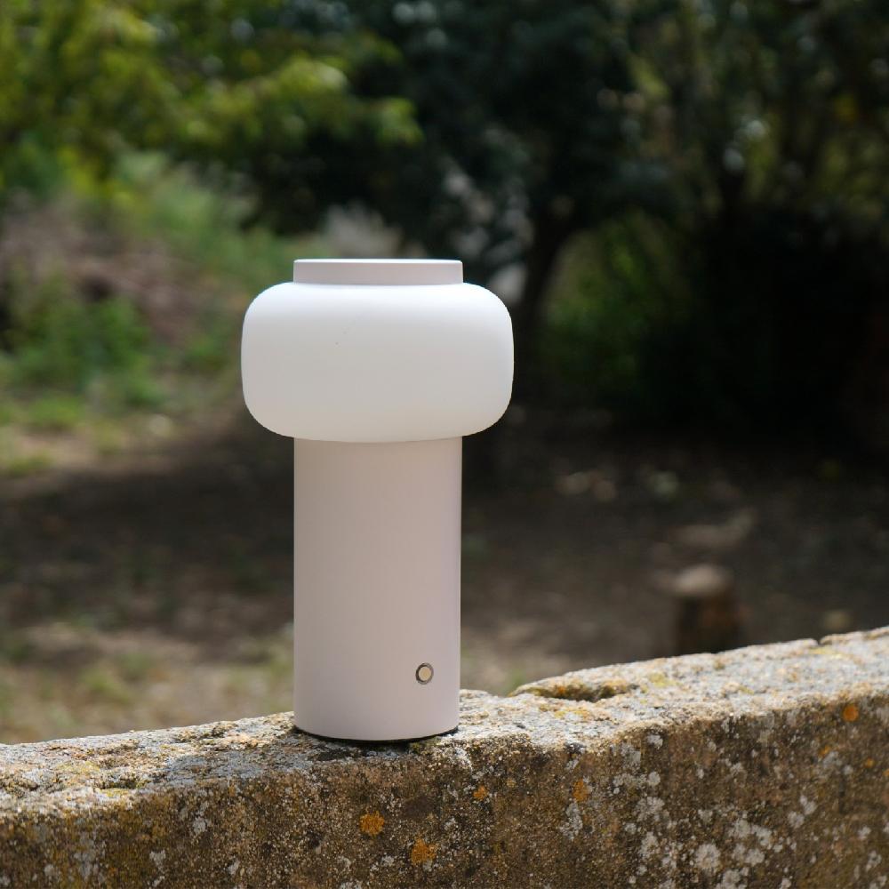 Sulion Sobremesa Portátil MIMO LED 2W Color Gris Cálido Con IP44 | Sulion