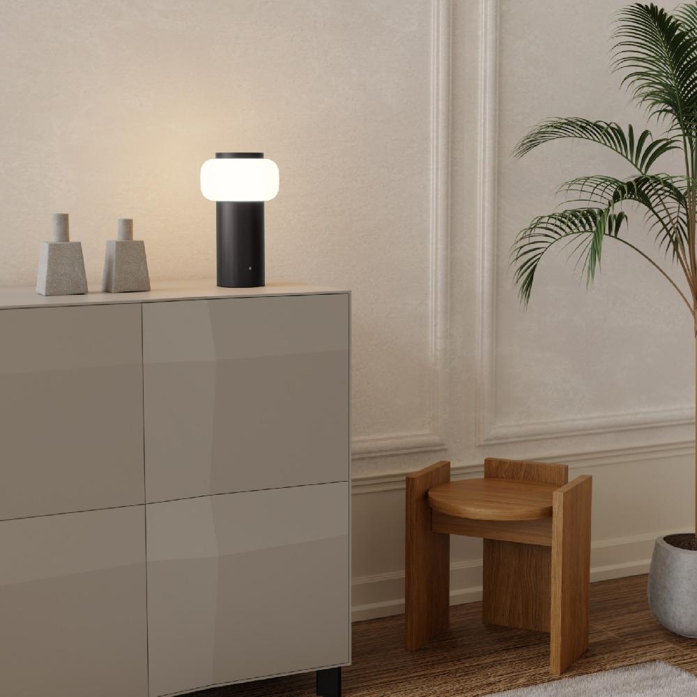 Sulion Sobremesa Portátil MIMO LED 2W Color Negro Con IP44 | Sulion