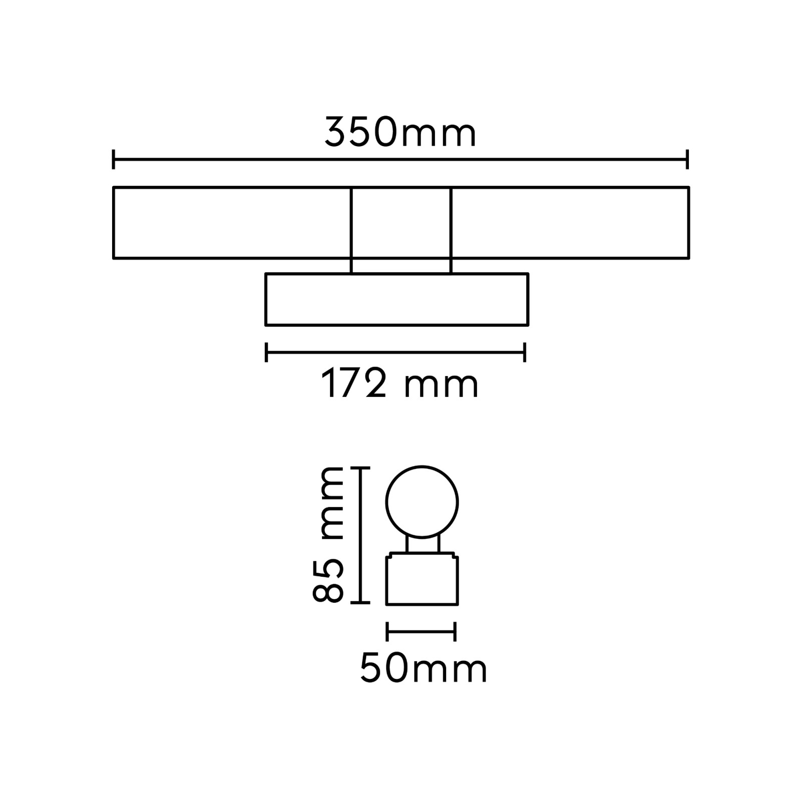 Sulion Aplique EGEO. Metal Cromo. LED 6W | Sulion
