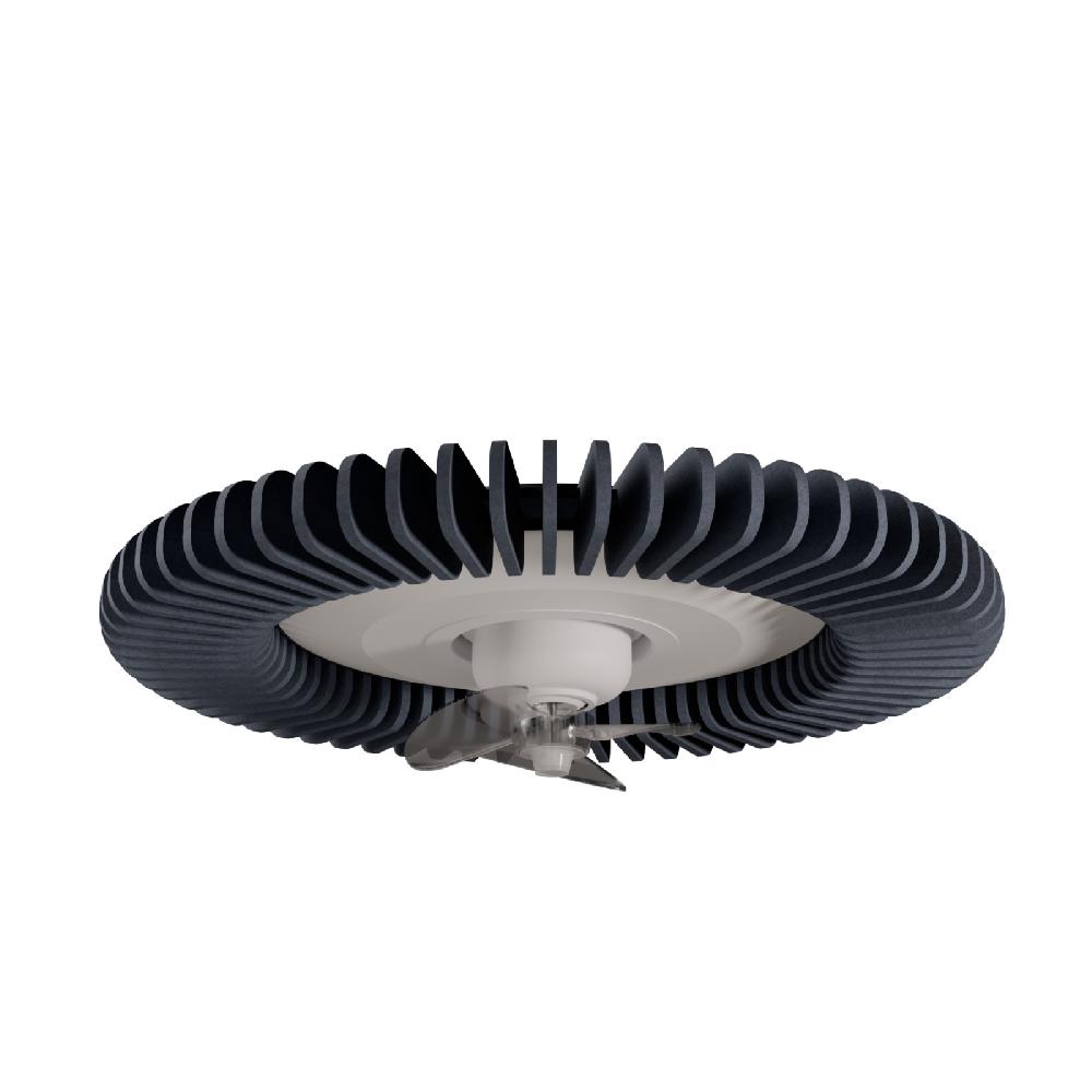 Sulion Ventilador De Techo Acústico FONO SH Gris Oscuro Con Luz - Sulion