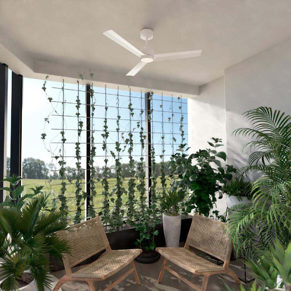 Sulion Ventilador De Techo ANNE Blanco Con Luz - Sulion