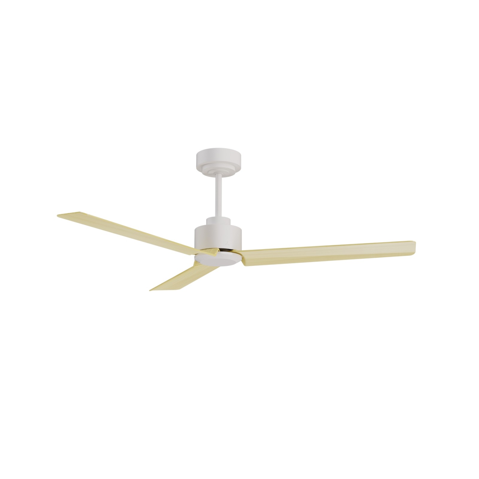 sulion Ventilador de techo ANNE blanco madera clara - Sulion