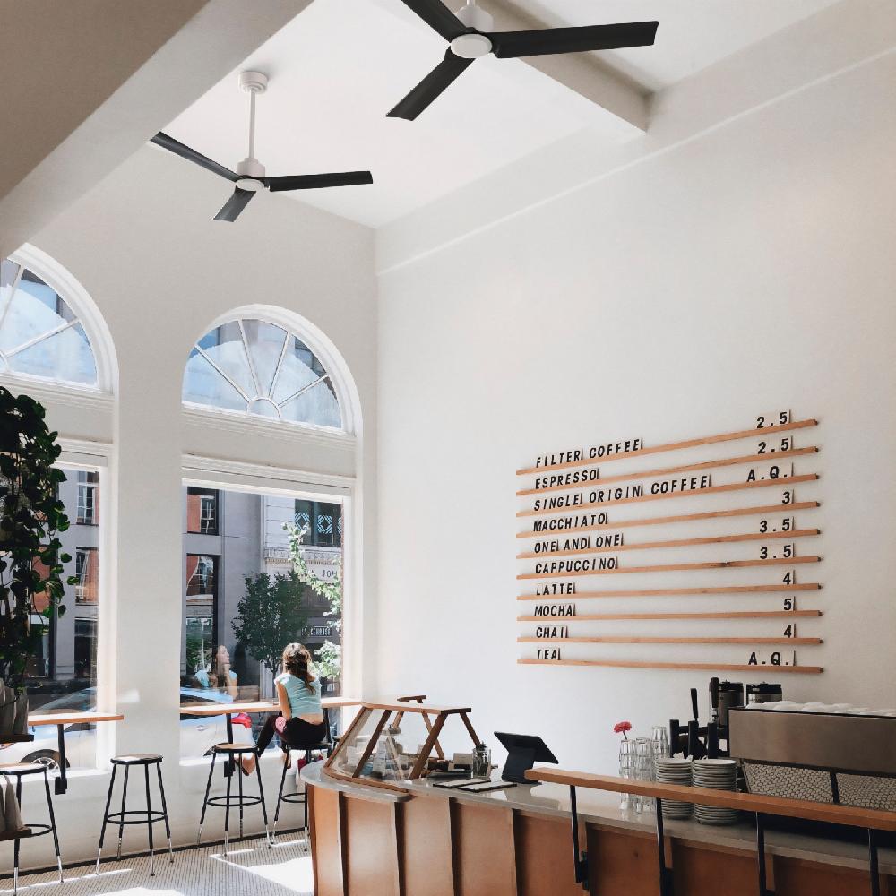 Sulion Ventilador De Techo ANNE Blanco Y Negro - Sulion