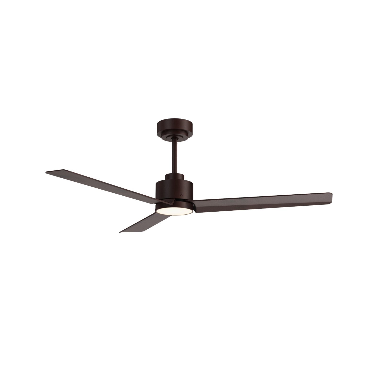 sulion Ventilador de techo ANNE marrón óxido con luz - Sulion