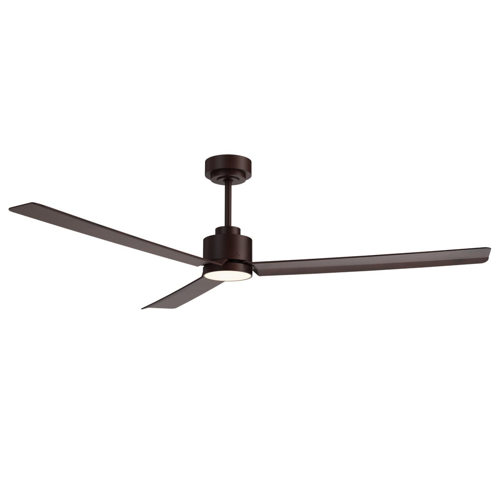 sulion Ventilador de techo ANNE XL marrón óxido con luz - Sulion