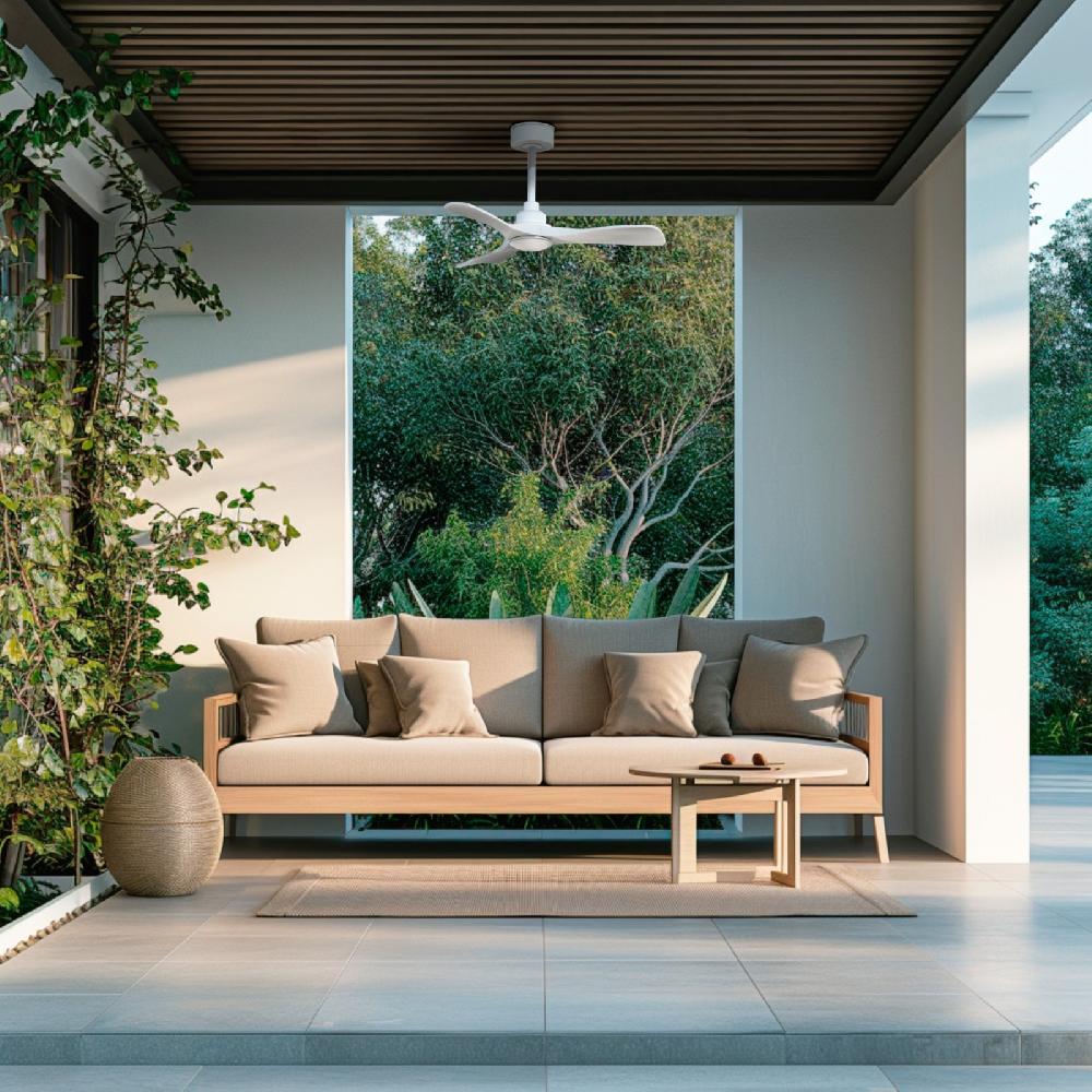 sulion Ventilador De Techo CARLA S Blanco Con Luz - Sulion