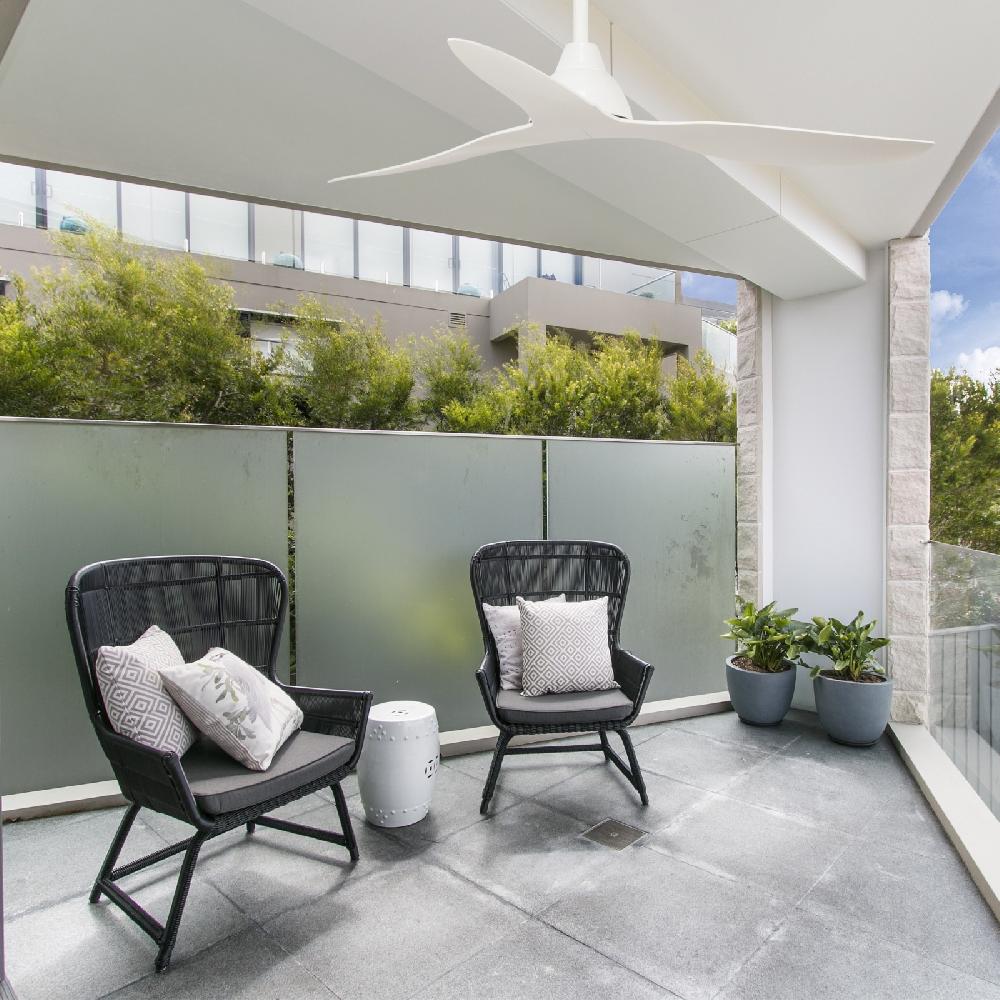 Sulion Ventilador De Techo De Exterior IVY Blanco - Sulion