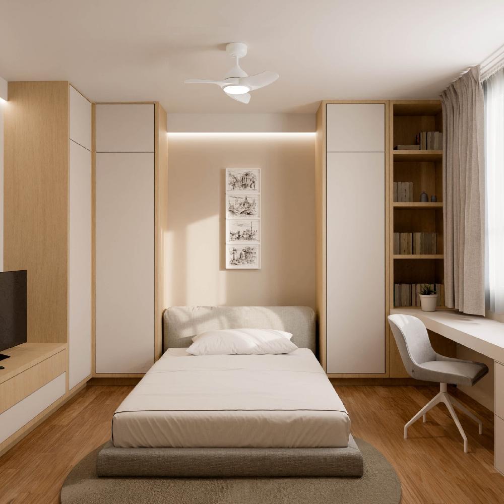 Sulion Ventilador De Techo DIEHL S Blanco Con Luz - Sulion