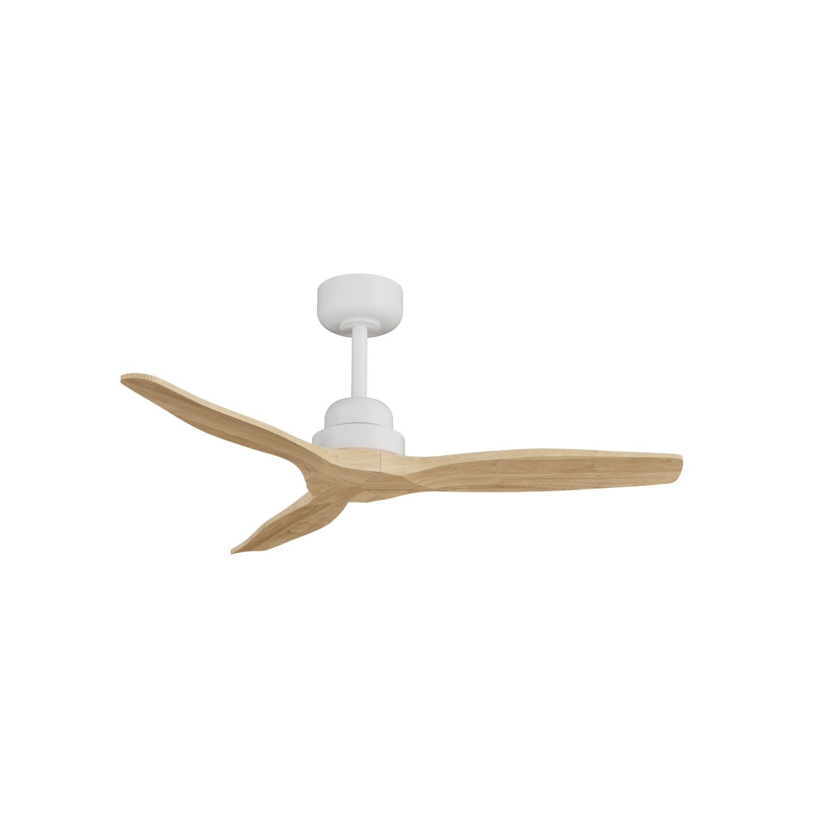 sulion Ventilador de techo exterior BALCONY en blanco y madera - Sulion