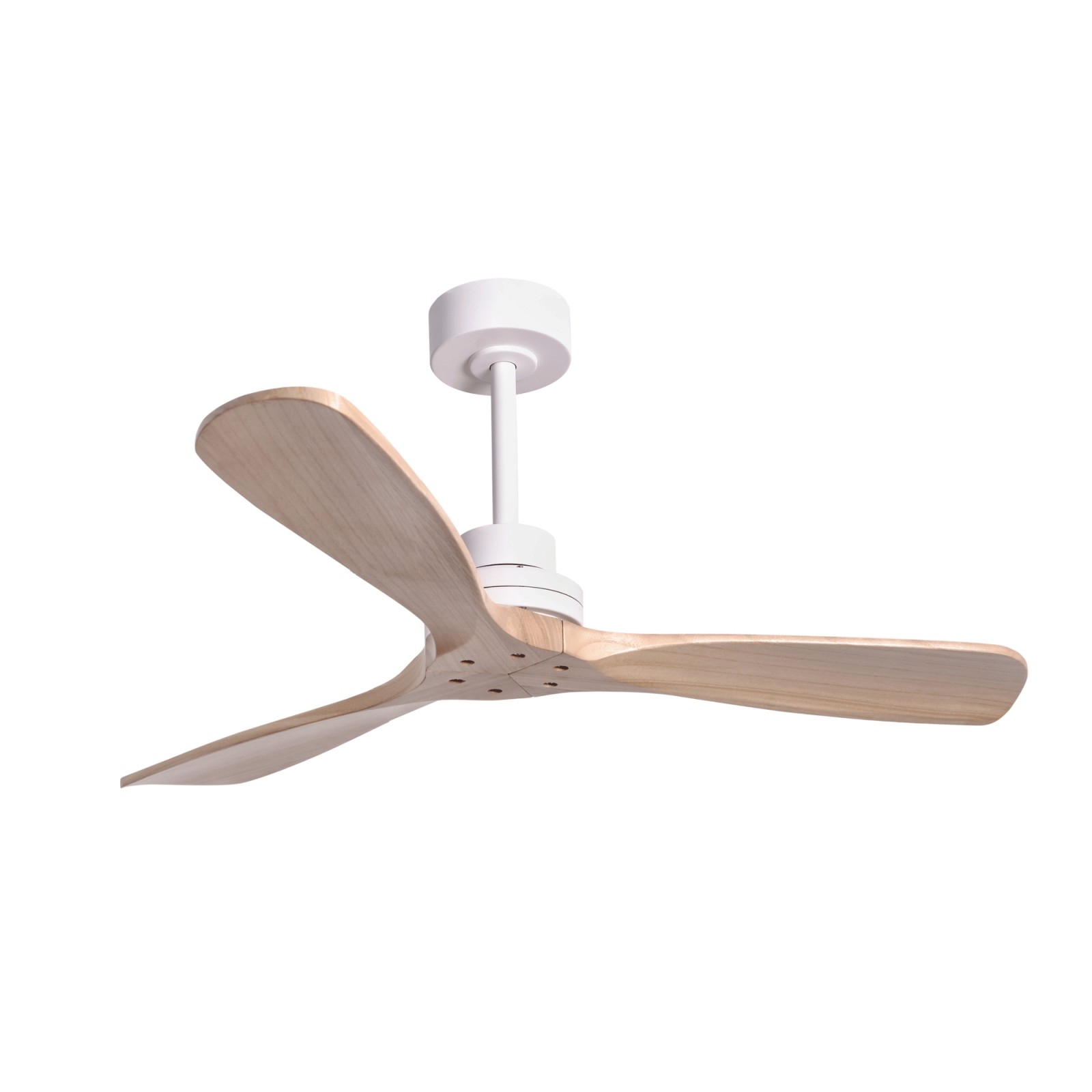 sulion Ventilador de techo exterior NATI M blanco y madera - Sulion