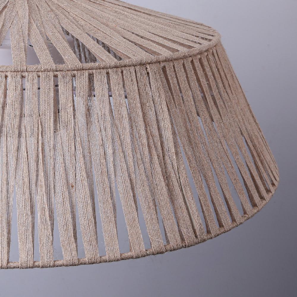 Sulion Ventilador De Techo GEMA De Fibra Natural Yute Con Luz - Sulion