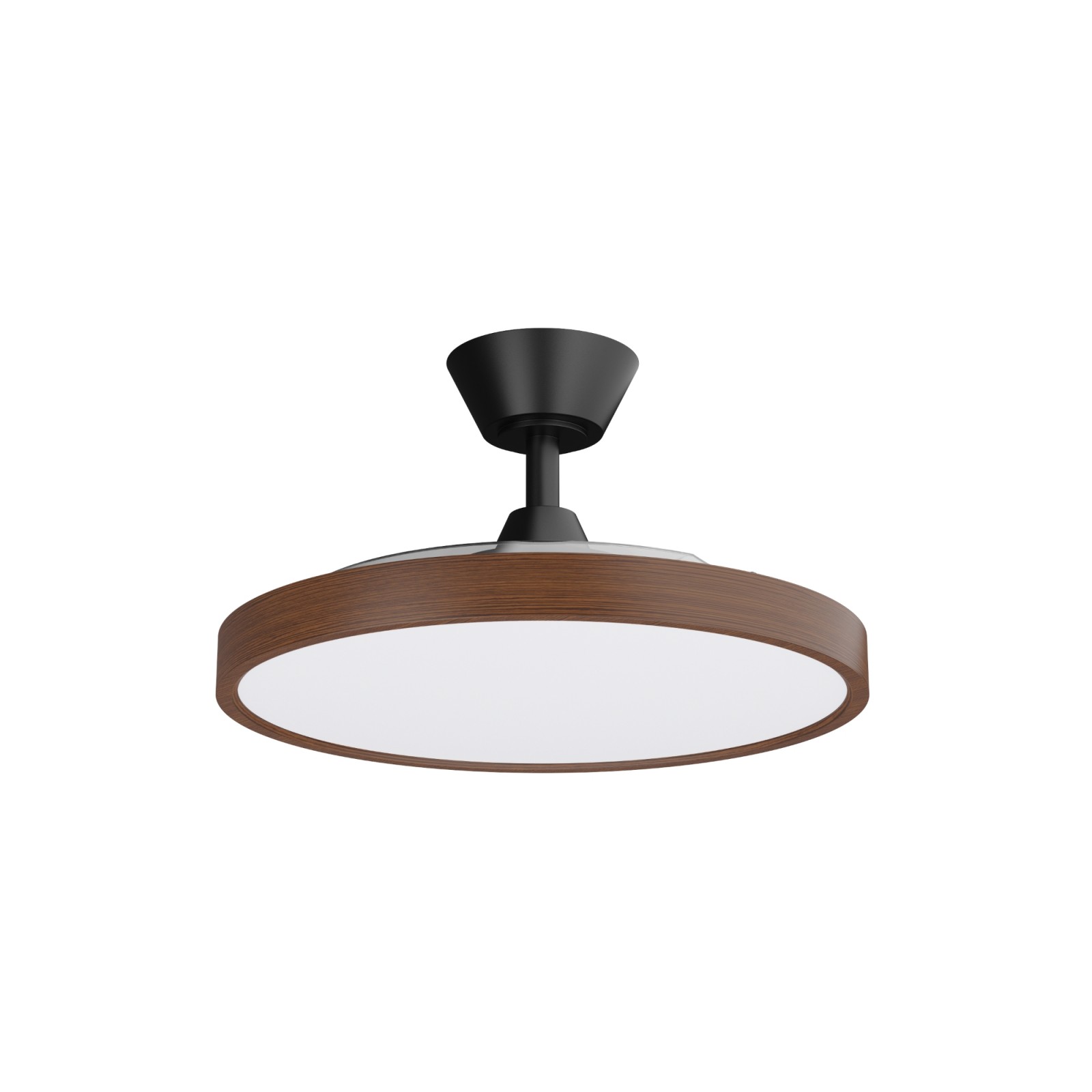 Sulion Ventilador De Techo Nogal De Palas Retráctiles BOMBAY ESTILO M Sulion