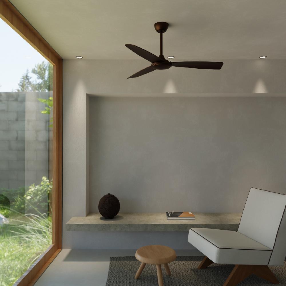 Sulion Ventilador De Techo Sin Luz LIA Marrón - Sulion