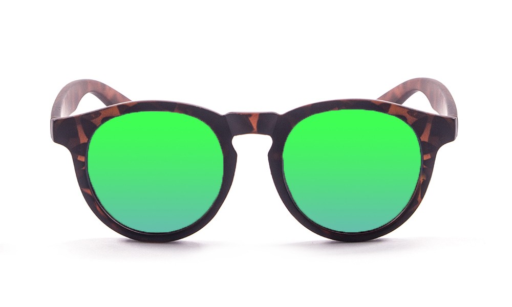 sunpers sunglasses Biarritz - Clásica / carey / verde espejo