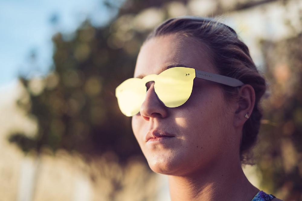 Sunpers Sunglasses Biarritz - Lente Plana / Policarbonato / Verde Espacial