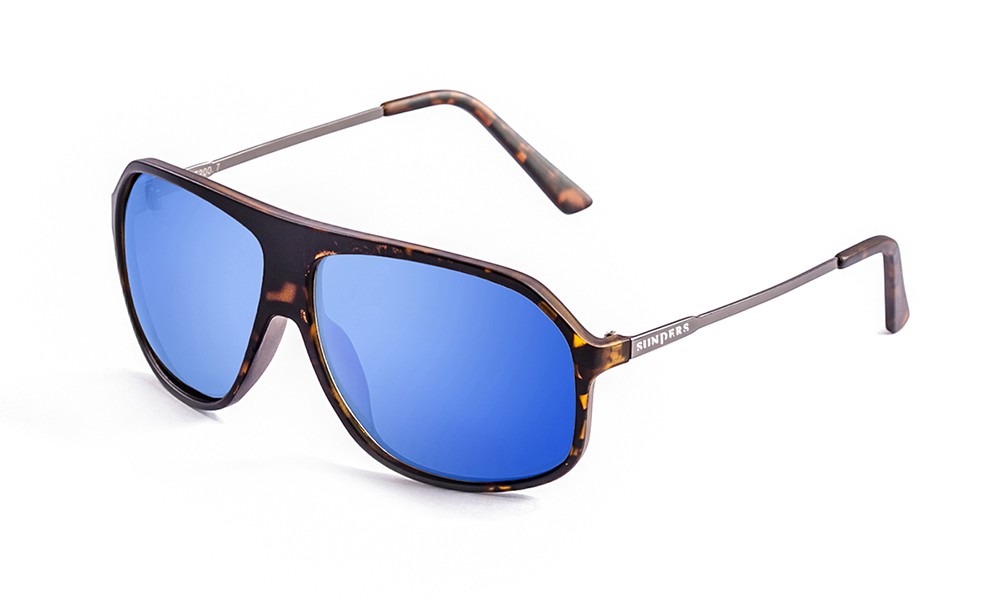Sunpers Sunglasses Biarritz - Miami / Carey - Azul Espejo