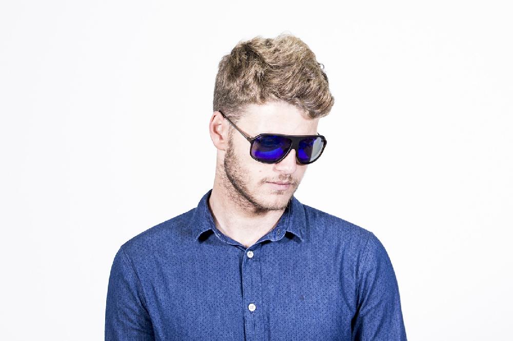 Sunpers Sunglasses Biarritz - Miami / Carey - Azul Espejo