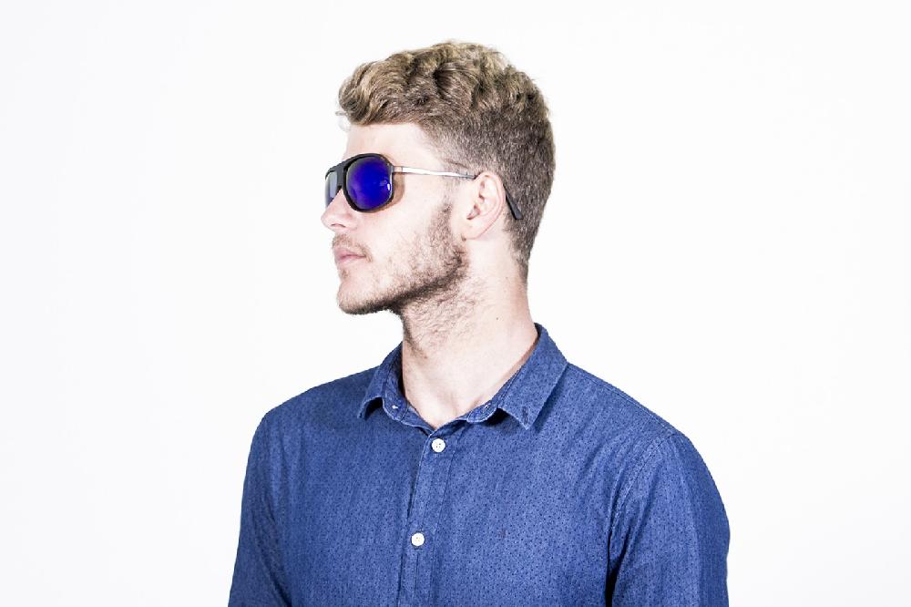 Sunpers Sunglasses Biarritz - Miami / Carey - Azul Espejo