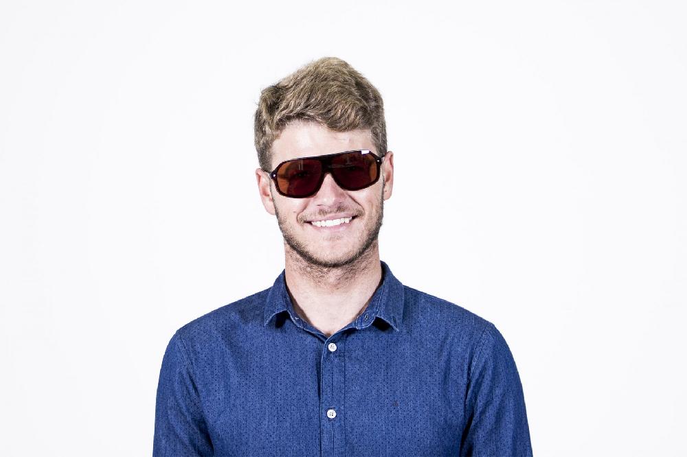 Sunpers Sunglasses Biarritz - Miami / Carey - Marrón Plana