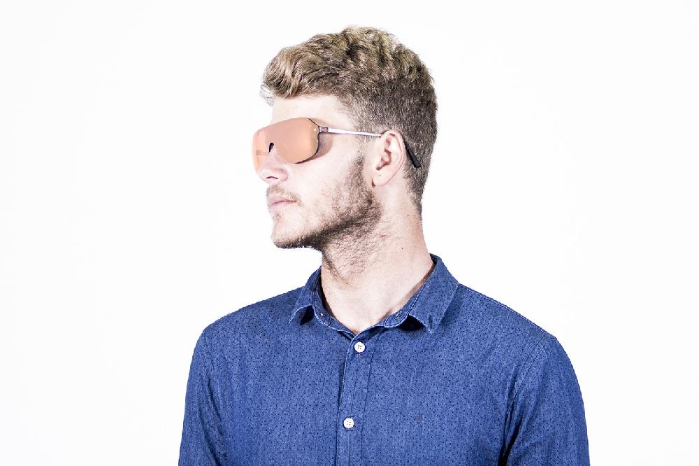 Sunpers Sunglasses Biarritz - Miami / Carey - Rosa Pastel Plana