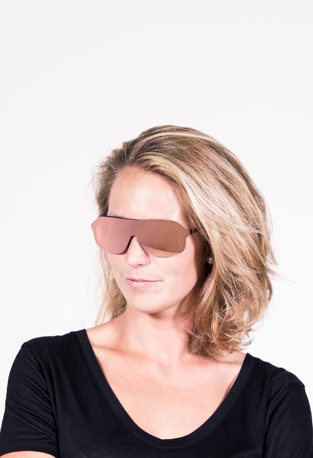 Sunpers Sunglasses Biarritz - Miami / Carey - Rosa Pastel Plana