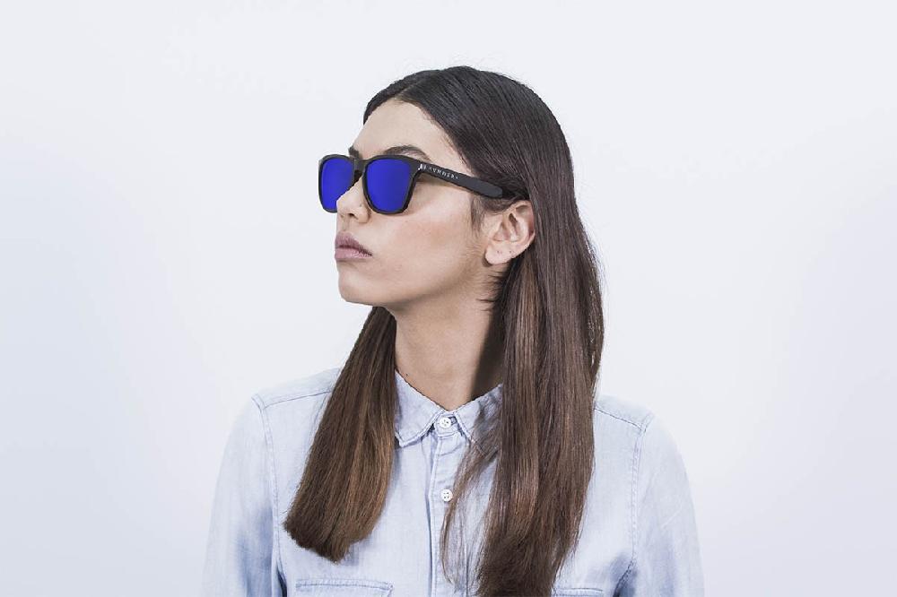 Sunpers Sunglasses Gafas De Sol - Clásica / Lente Azul Espejo | SUNPERS