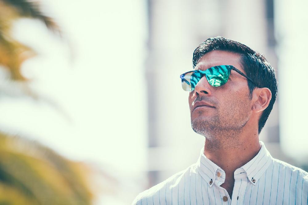 Sunpers Sunglasses Gafas De Sol - Clubmaster / Revo / Lente Plana Verde | SUNPERS