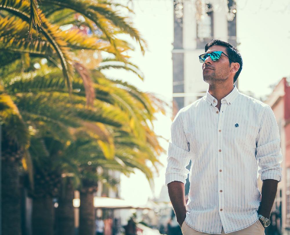 Sunpers Sunglasses Gafas De Sol - Clubmaster / Revo / Lente Plana Verde | SUNPERS