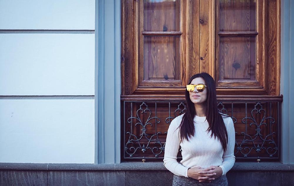 sunpers sunglasses Gafas de sol – dorado metálico / lente plana dorada | SUNPERS