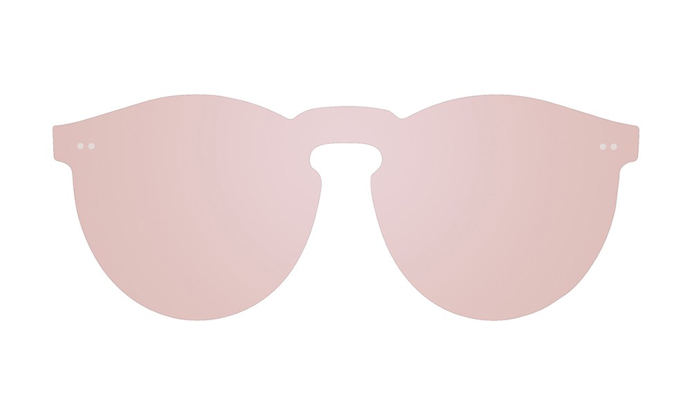 sunpers sunglasses Gafas de sol - dorado metálico / lente plana rosa espacial | SUNPERS