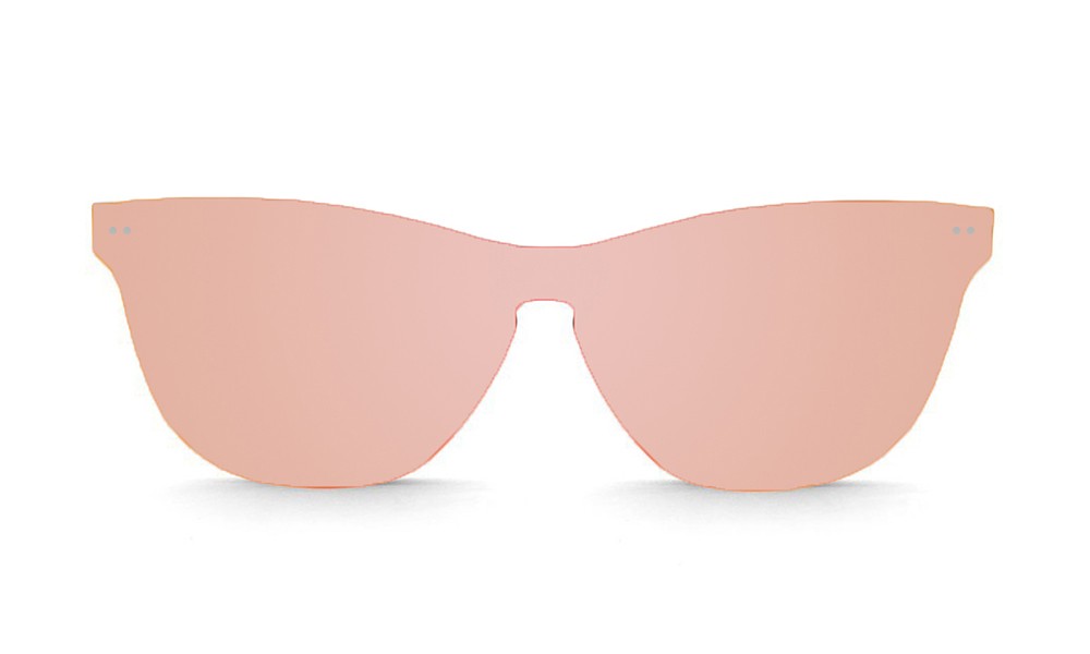 sunpers sunglasses Gafas de sol - dorado metálico / lente plana rosa | SUNPERS