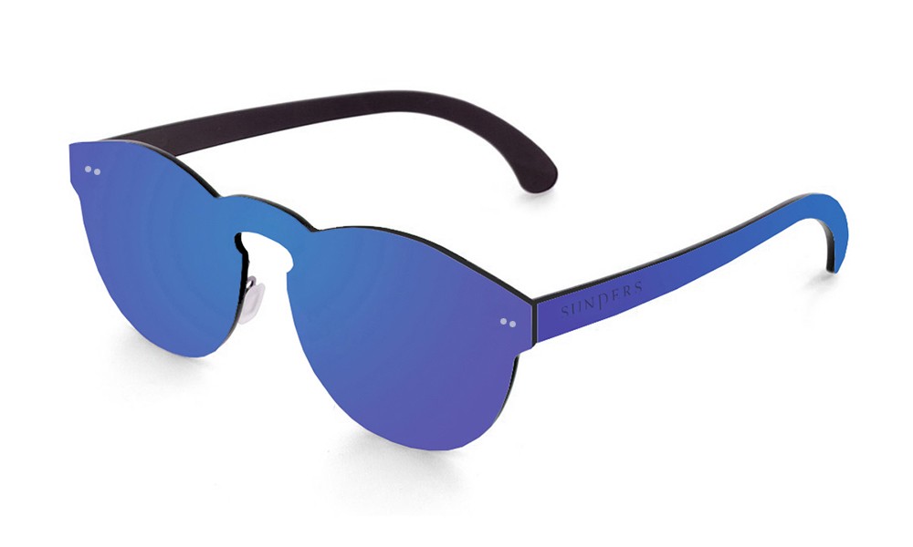 Sunpers Sunglasses Gafas De Sol - Lente Plana Espacial Azul Oscuro | SUNPERS